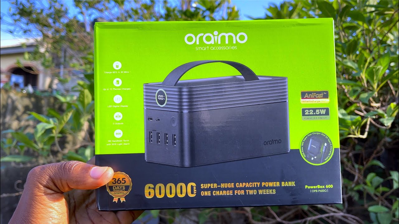Oraimo Powerbox 60,000mAh