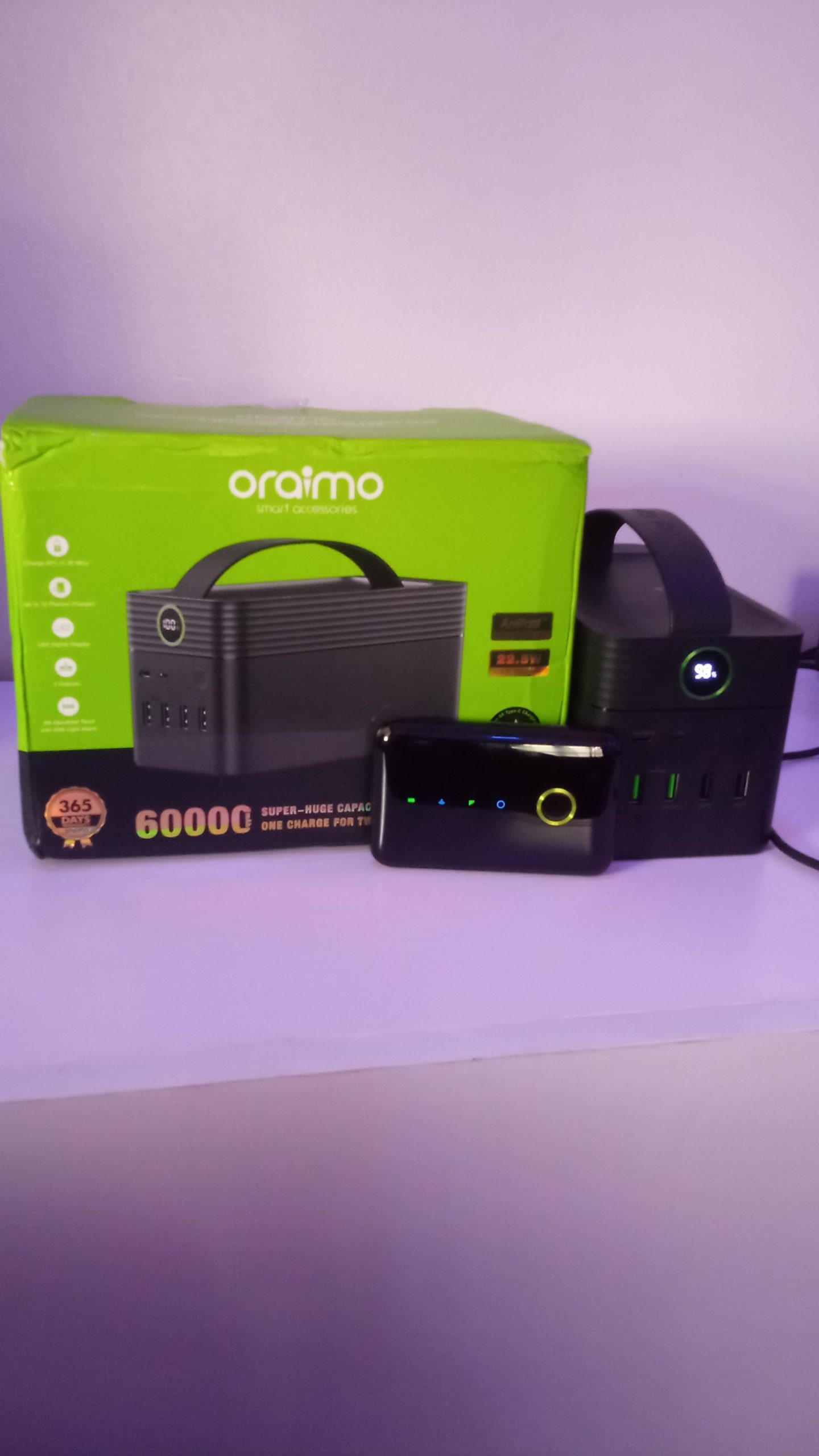 Oraimo Powerbox 60,000mAh