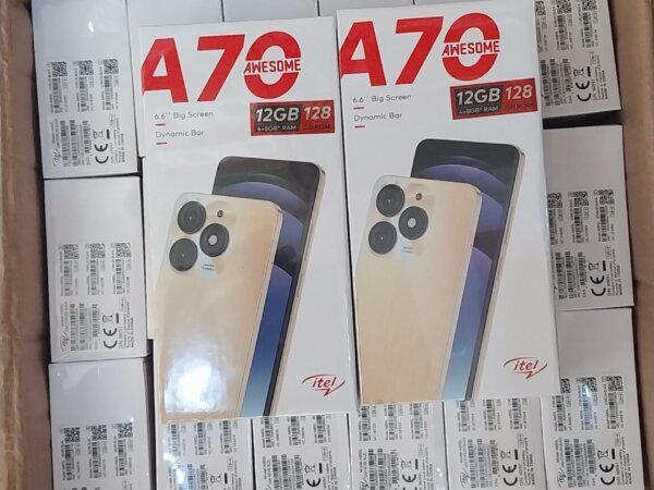 Itel A70 3+128gb, 4+256gb