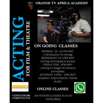 ACTING TRAINING CLASS