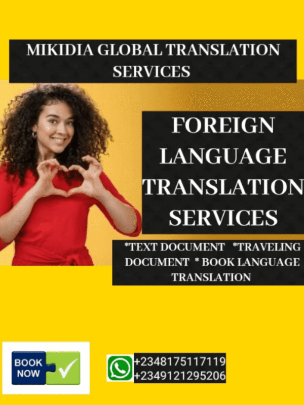 LANGUAGE TRANSLATION SERVICE