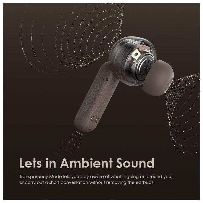 oraimo SpacePods x Burna Boy ANC True Wireless Earbuds