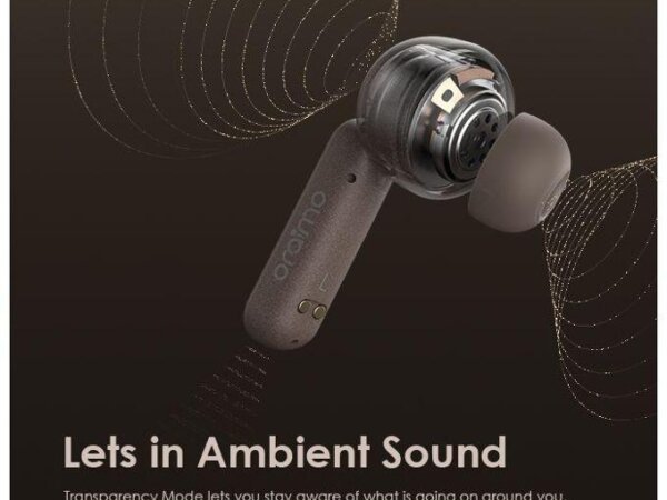 oraimo SpacePods x Burna Boy ANC True Wireless Earbuds