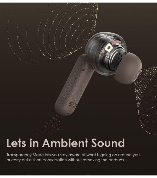 oraimo SpacePods x Burna Boy ANC True Wireless Earbuds