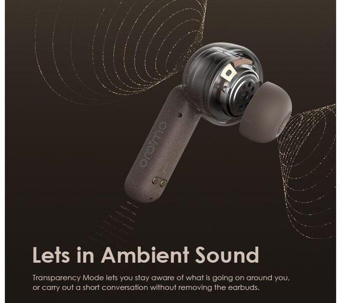 Oraimo spacepods x burna boy anc true wireless earbuds