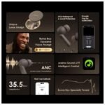 oraimo SpacePods x Burna Boy ANC True Wireless Earbuds