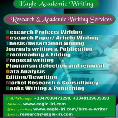 PhD Thesis, M.Sc Thesis, Journals, Data Analysis