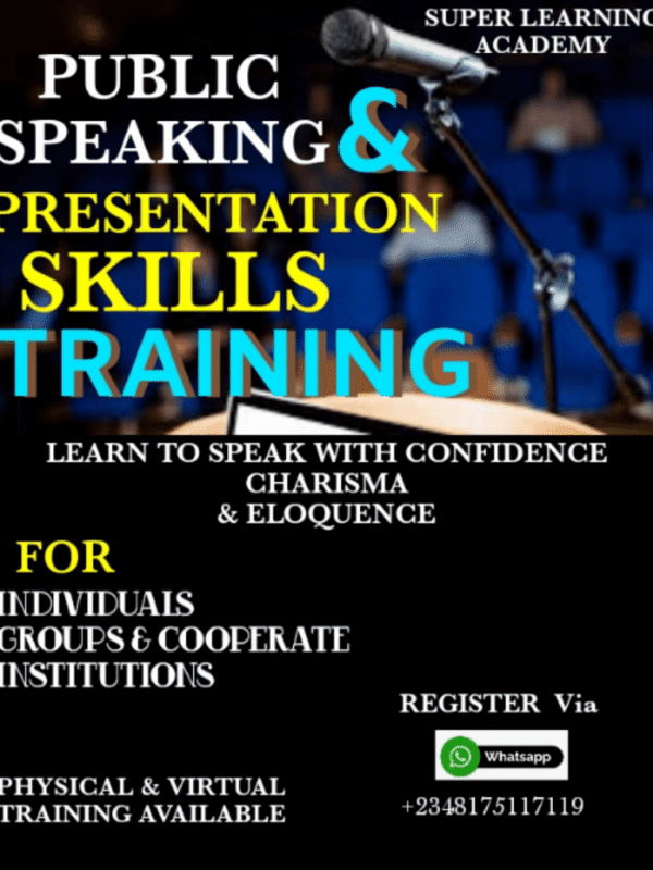 PUBLIC SPEAKING TRAINING