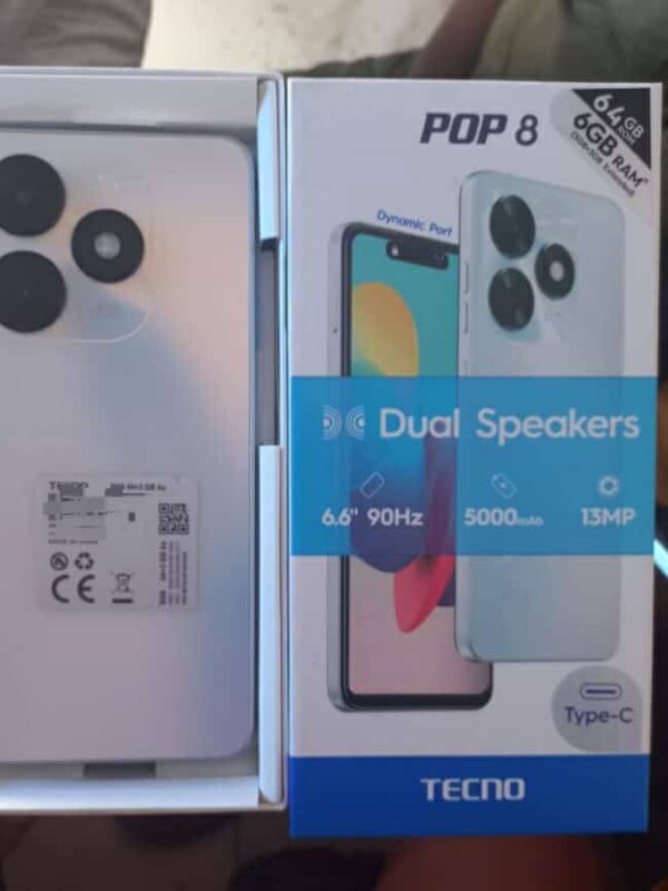 Tecno Pop 8