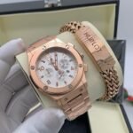 Hublot wristwatch and bracelet