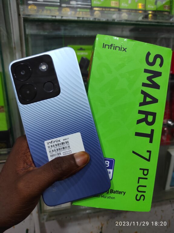 Infinix smart7plus 3+64gb
