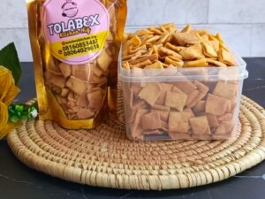 Milky chinchin flakes