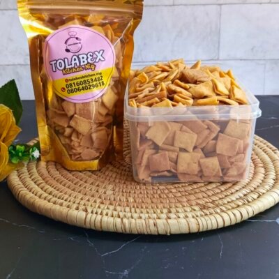 Milky chinchin flakes