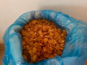 Milky chinchin flakes