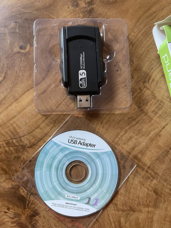 Dual band usb adapter