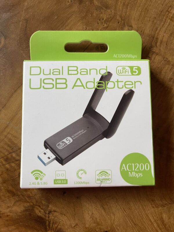 Dual band usb adapter