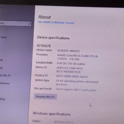 Lenovo ThinkPad Laptop – Good Condition