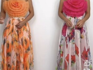 A beautiful short dress