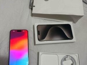Iphone15 pro max 256gb