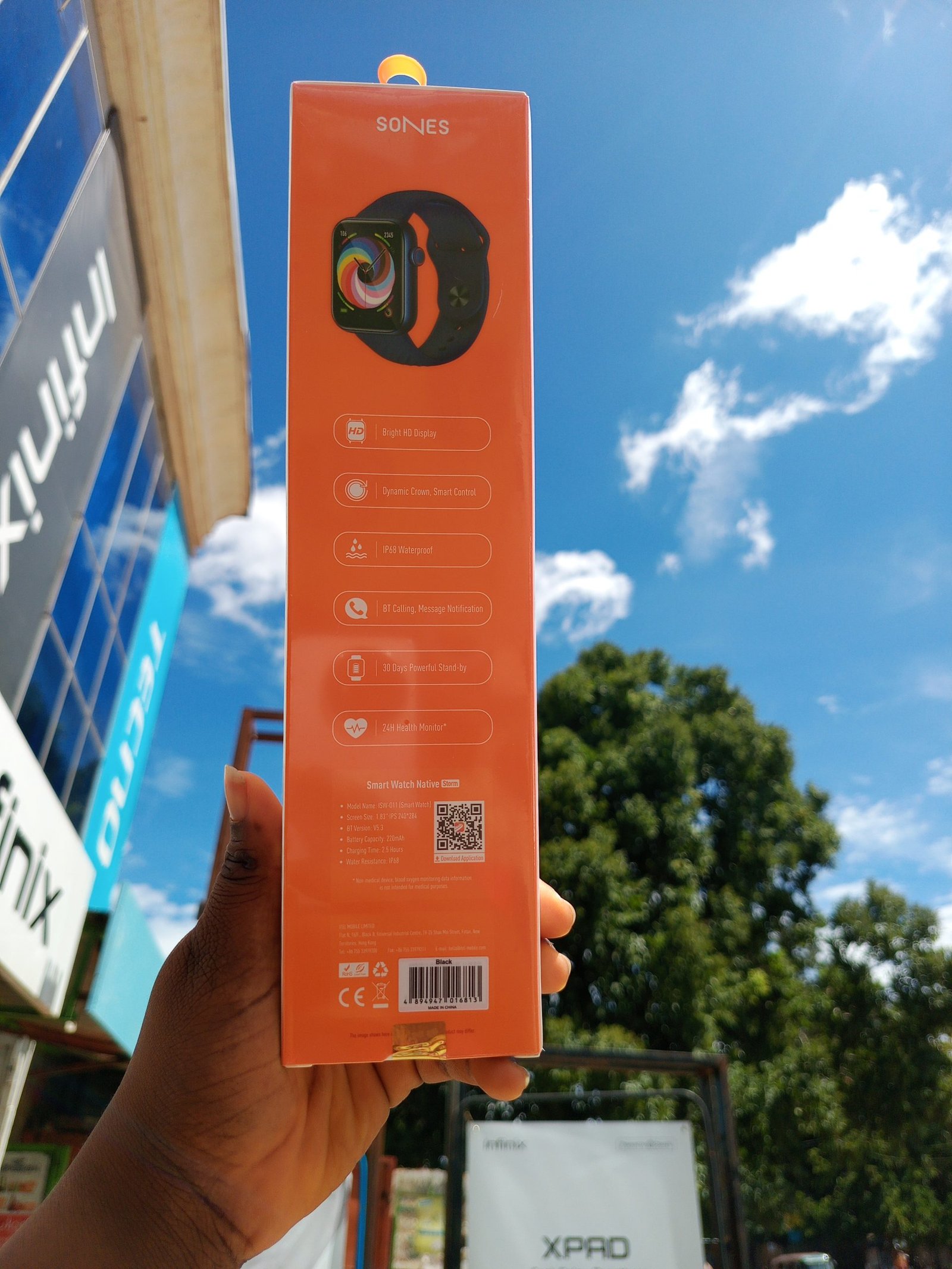 Itel smartwatch