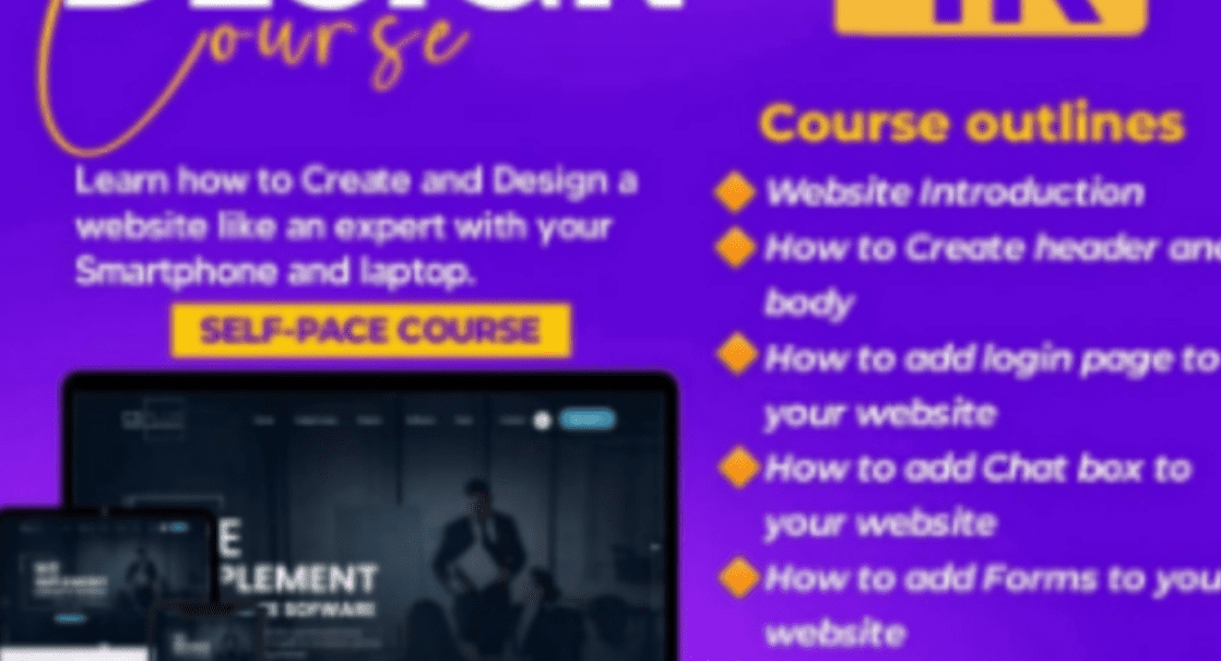 Website design course Website design course