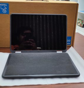 DELL 3190 2IN1 PENTIUM 7TH GENERATION 8GB 128GB SSD X360 TOUCH SCREEN 11.6 INCH WITH CHARGER AND BOX