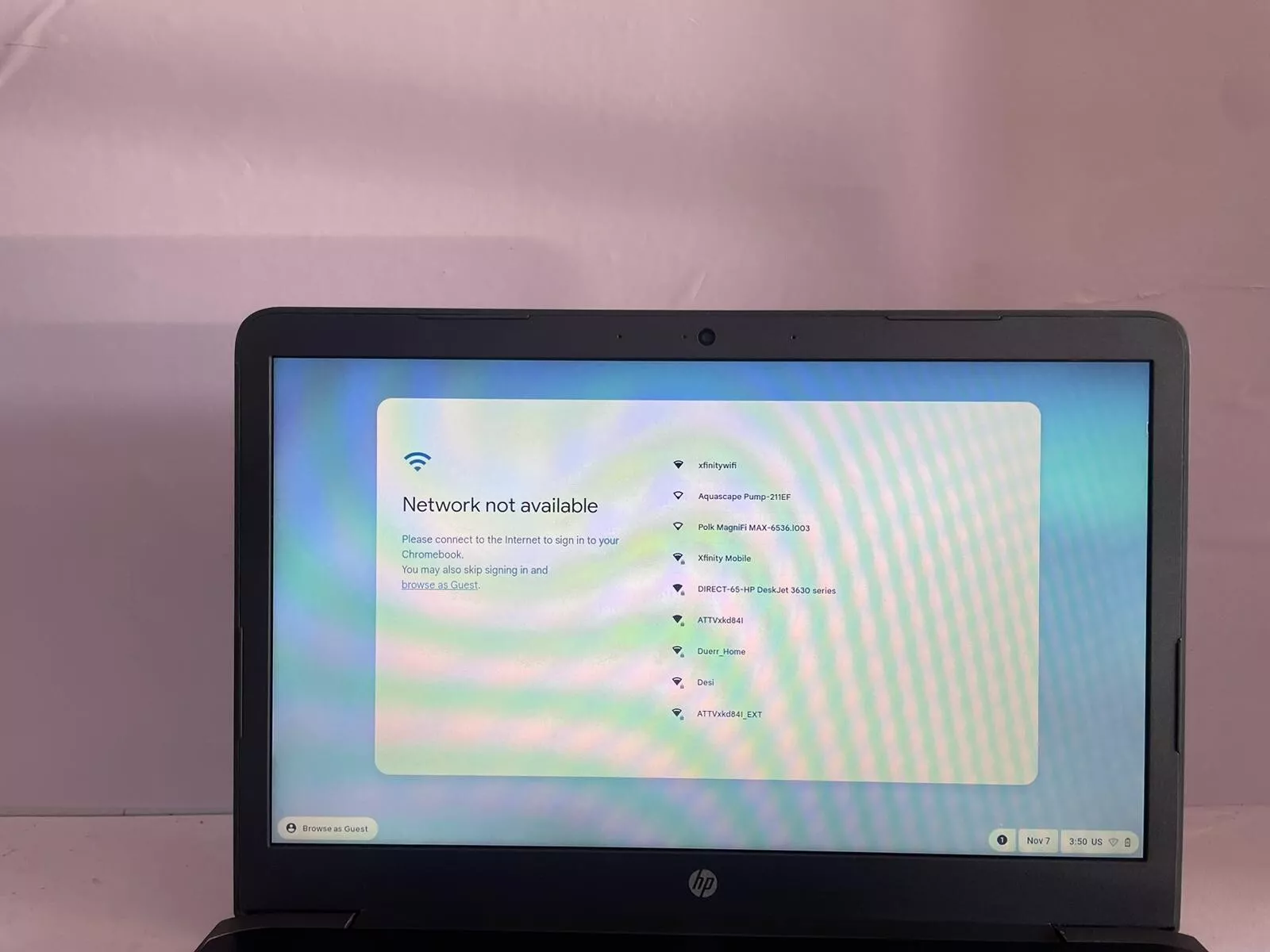 HP 14 G5 Chromebook Intel Celeron/ 128GB SSD/4GB Ram