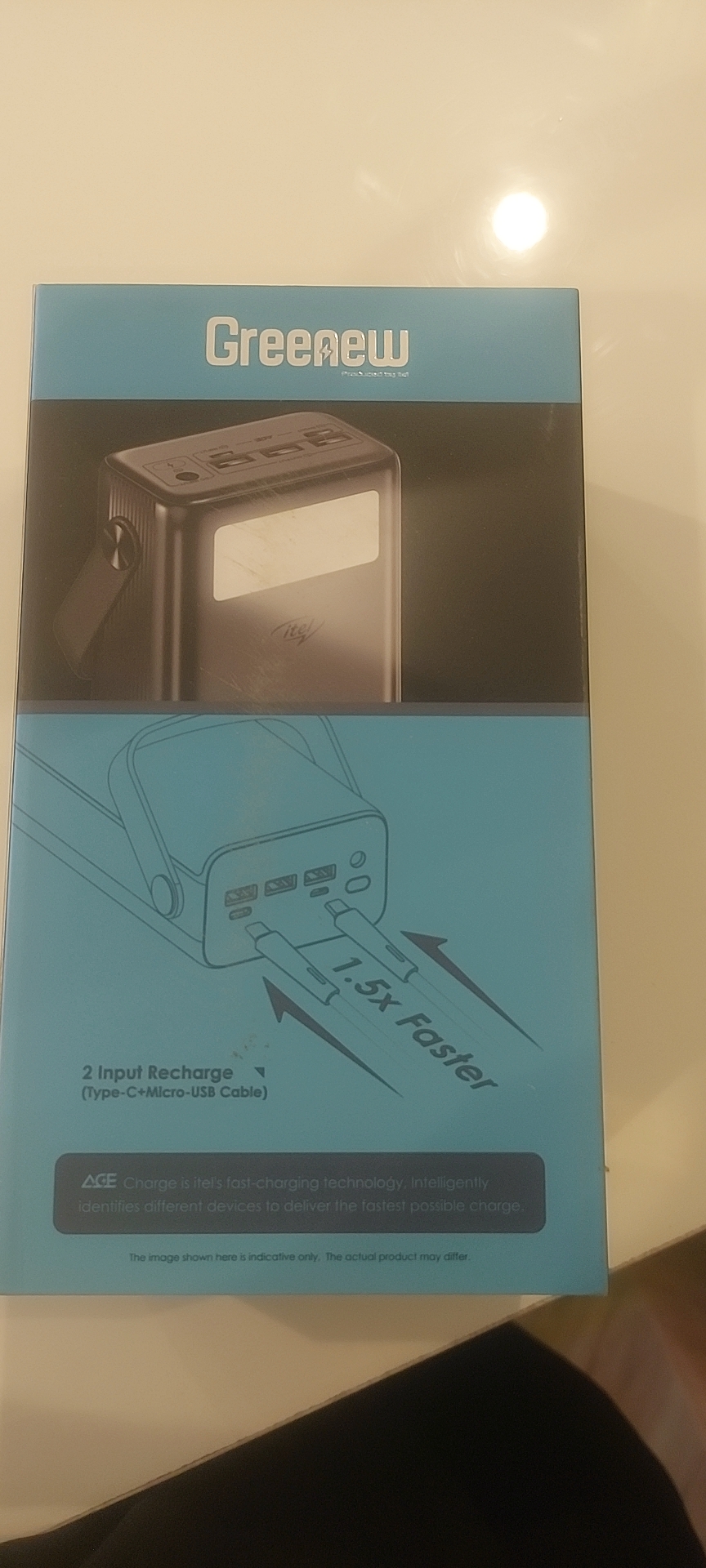 Itel Greenew 45000Mah 1 charge for 2 weeks use