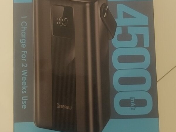 Itel Greenew 45000Mah 1 charge for 2 weeks use