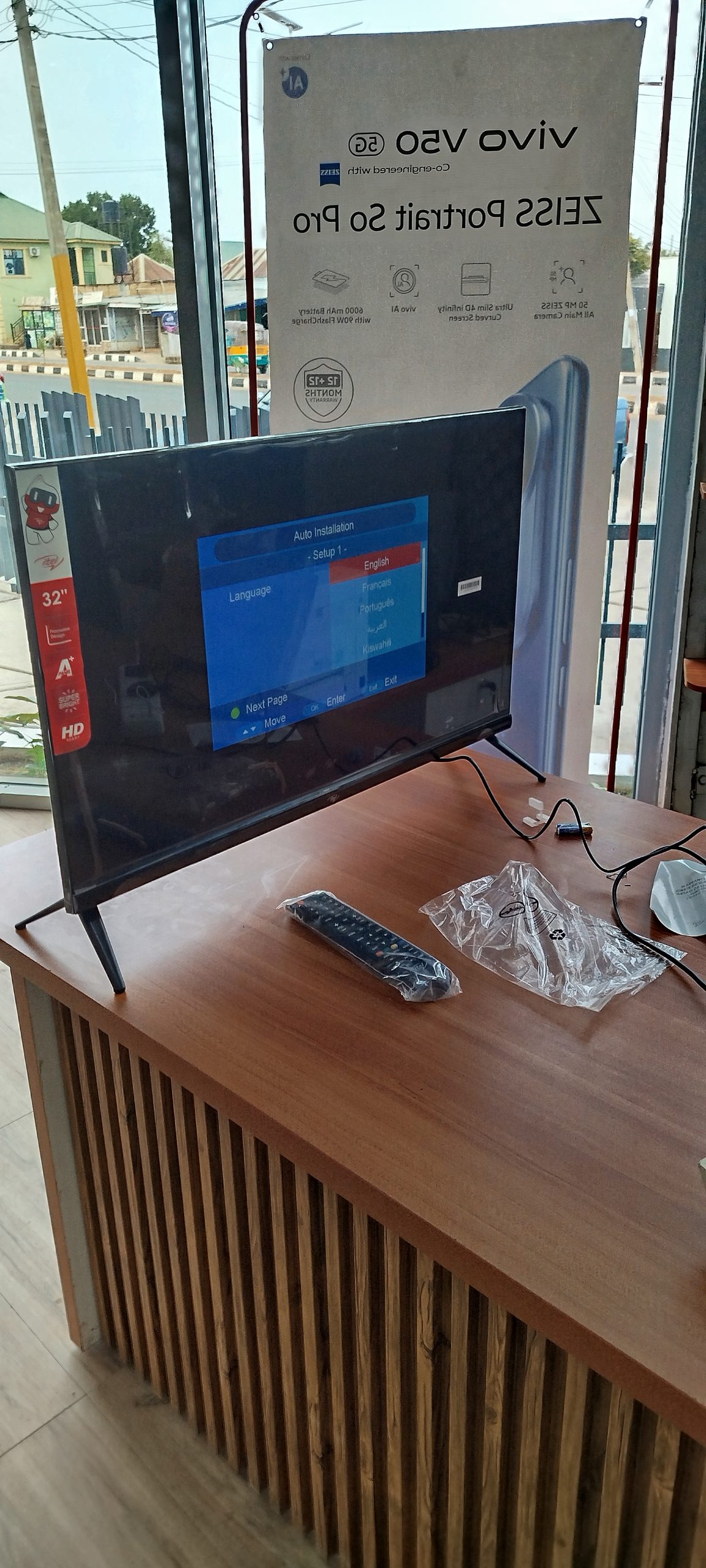 Itel A3250 Led Advanced TV (32″ Frameless Design).