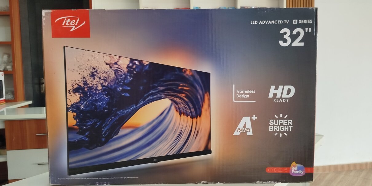 Itel a3250 led Itel a3250 led advanced tv (32″ frameless design).