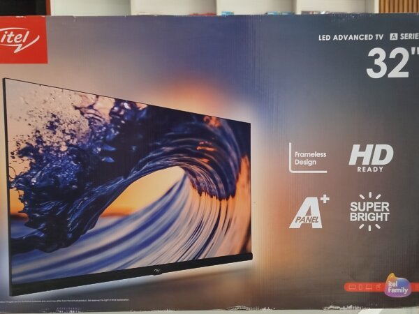 Itel A3250 Led Advanced TV (32″ Frameless Design).