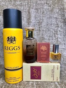 Perfumes and jewelries