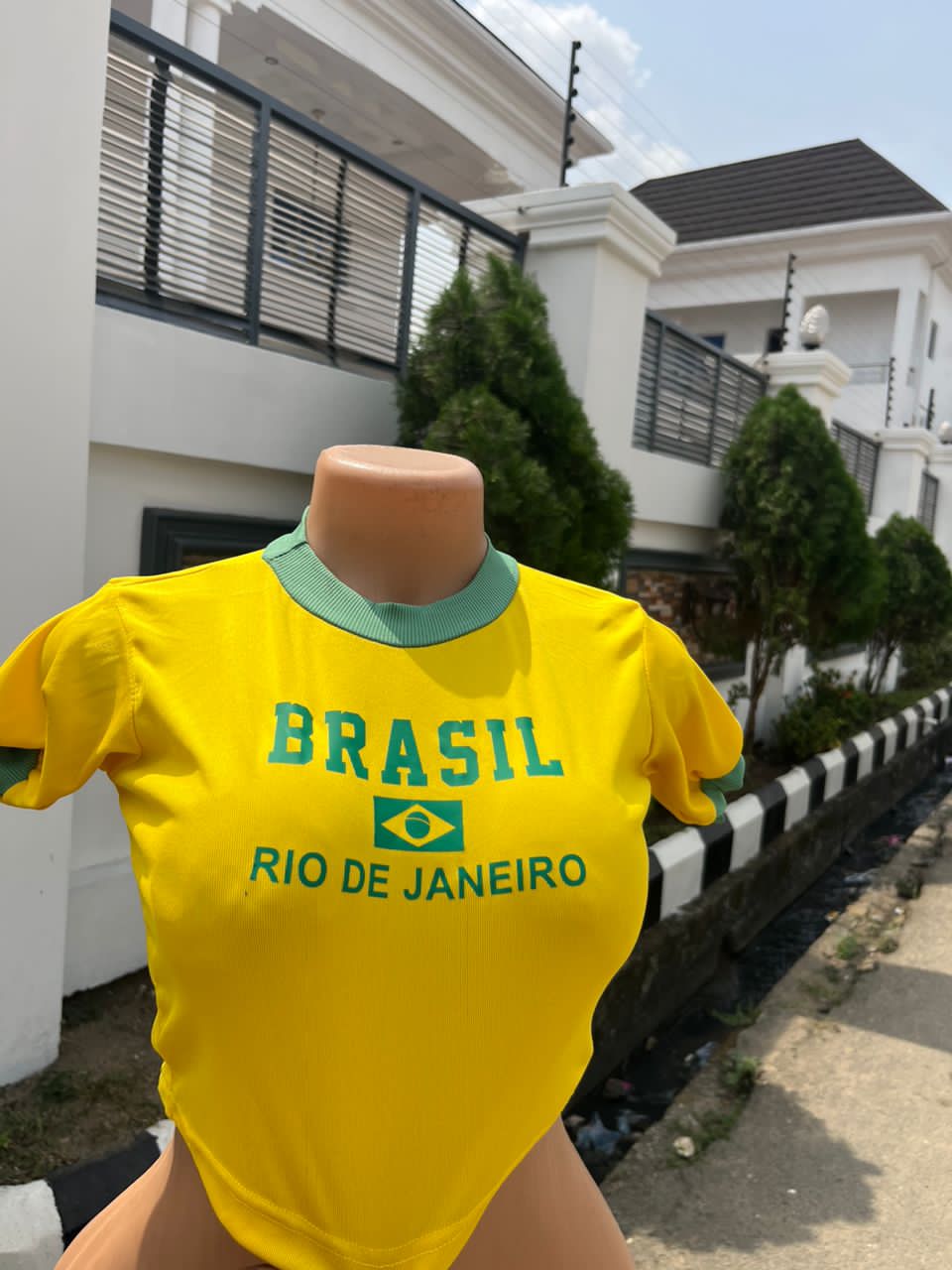 Nigerian made crop tops for ladies