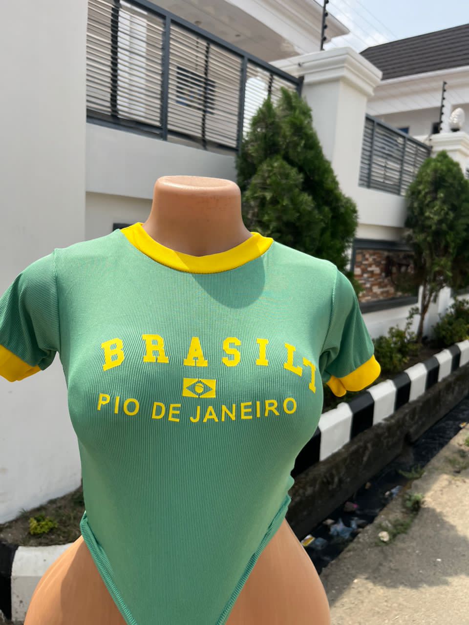 Nigerian made crop tops for ladies