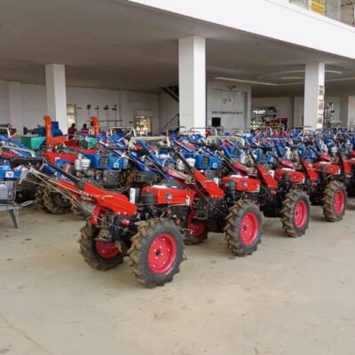 Brand New 186F Diesel Engine Mini Power Tillers – Perfect for Nigerian Farms –