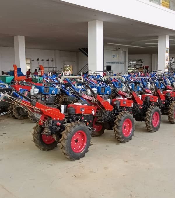 Brand New 186F Diesel Engine Mini Power Tillers – Perfect for Nigerian Farms –