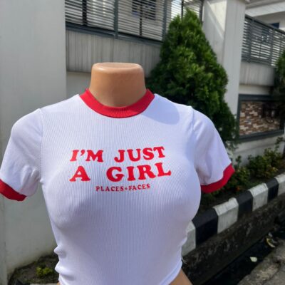 Nigerian made crop tops for ladies
