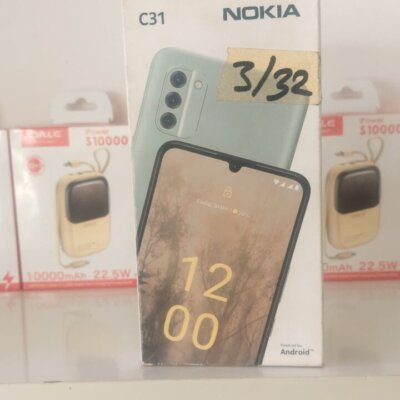 Nokia C31 – Reliable, Affordable, and Stylish