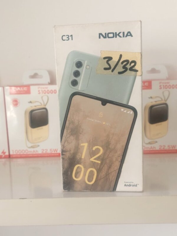 Nokia C31 – Reliable, Affordable, and Stylish