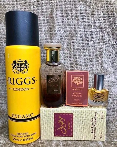 Perfumes and jewelries