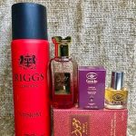 Perfumes and jewelries
