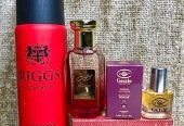 Perfumes and jewelries