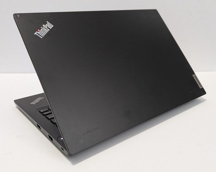 Lenovo ThinkPad E14 laptop, comes with a 2.11GHz i5-1135G7 CPU, 8GB of DDR4 RAM, a 256GB
