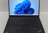Lenovo ThinkPad E14 laptop, comes with a 2.11GHz i5-1135G7 CPU, 8GB of DDR4 RAM, a 256GB