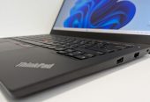 Lenovo ThinkPad E14 laptop, comes with a 2.11GHz i5-1135G7 CPU, 8GB of DDR4 RAM, a 256GB