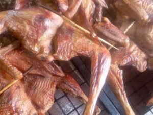 Drying of livestock