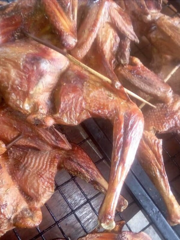 Drying of livestock