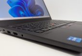 Lenovo ThinkPad E14 laptop, comes with a 2.11GHz i5-1135G7 CPU, 8GB of DDR4 RAM, a 256GB