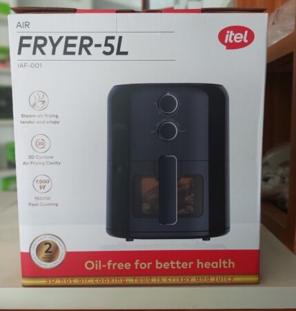 Itel Air Fryer Itel Air Fryer – 5L
